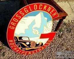 Großglockner high alpine road - 65cm - enamel sign