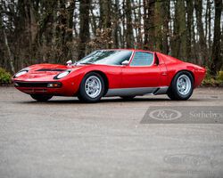 1971 Lamborghini Miura P400 SV by Bertone