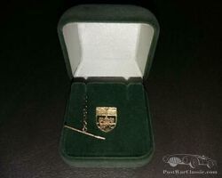 British Racing Drivers Club members lapel pin badge 1976