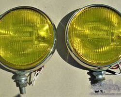 Additional headlights Marshal starlux 710, new old stock