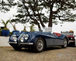 1954 Jaguar XK120 Roadster ‘Fast road’ | Historics Auctioneers