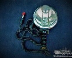 Bosch, for Porsche 911, curved headlight, searchlight police, new old stock