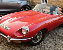 1969 JAGUAR E TYPE 4.2 LITRE SERIES 2 ROADSTER.