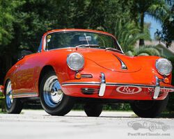 1960 Porsche 356 B 1600 Cabriolet by Reutter
