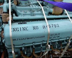 Rolls Royce Merlin/Meteor V12 Engine zero Timed by MOD