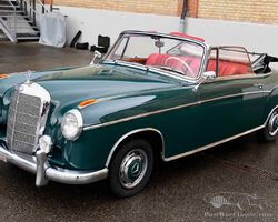 1962 MERCEDES 220SE CABRIOLET.