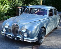 1958 Jaguar Mark 1 3.4 Litre Saloon Manual.