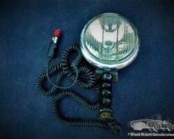 Bosch, for Porsche 911, curved headlight, searchlight police, new old stock