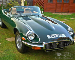 1974 E type V12 Roadster OTS Manual with overdrive.