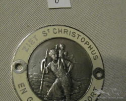 8 St Christopher, Christophus, Christophe, Christoffel car auto badge