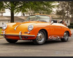 1965 Porsche 356 C Cabriolet by Reutter
