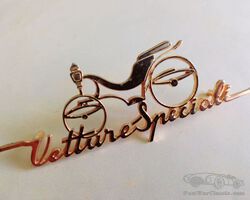 FIAT badge 'Vetture Speciali'