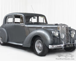 1955 ALVIS TC 21/100 Grey Lady Saloon By Mulliner