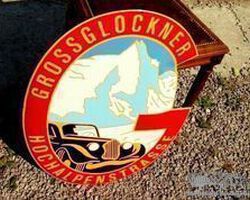Großglockner high alpine road - 65cm - enamel sign