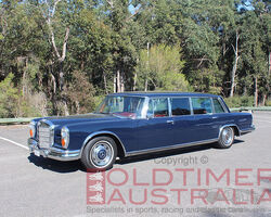 1968 Mercedes-Benz 600 Pullman (long wheel base with face to face rear seating)