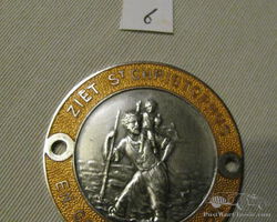 6 St Christopher, Christophus, Christophe, Christoffel car auto badge