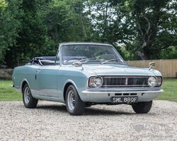 1967 Ford Cortina Mk. II 1500GT Crayford Convertible | Historics Auctioneers