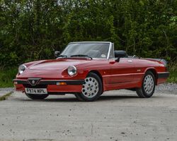 1988 Alfa Romeo 2000 Spider Veloce | Historics Auctioneers