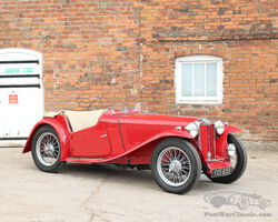 1949 MG TC two-seater