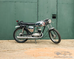 c.1960  BSA 125cc Bantam 'Café Racer'