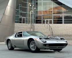 1971 Lamborghini Miura P400 S by Bertone