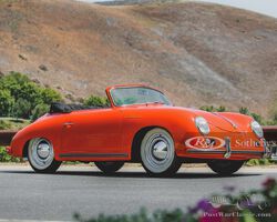 1955 Porsche 356 1500 Continental Cabriolet by Reutter