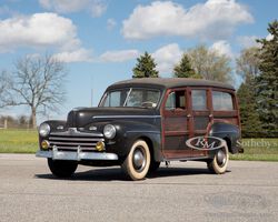 1946 Ford Super DeLuxe Station Wagon  | RM Sotheby's | Auburn Fall event | 2 - 5 Sept 2021