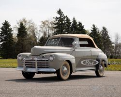 1946 Ford V-8 Super DeLuxe Convertible  | RM Sotheby's | Auburn Fall event | 2 - 5 Sept 2021