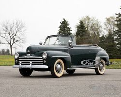 1947 Ford V-8 Super DeLuxe Convertible  | RM Sotheby's | Auburn Fall event | 2 - 5 Sept 2021