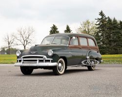 1950 Chevrolet Styleline DeLuxe Station Wagon  | RM Sotheby's | Auburn Fall event | 2 - 5 Sept 2021
