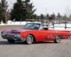 1962 Ford Thunderbird Sports Roadster  | RM Sotheby's | Auburn Fall event | 2 - 5 Sept 2021
