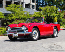 1966 Triumph TR4a IRS | Bonhams Quail Lodge Auction