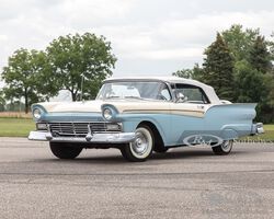 1957 Ford Fairlane 500 Sunliner  | RM Sotheby's | Auburn Fall event | 2 - 5 Sept 2021