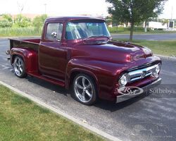 1956 Ford F-100 Pickup Custom  | RM Sotheby's | Auburn Fall event | 2 - 5 Sept 2021