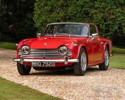 1966 Triumph TR4A IRS (Surrey Top) | Ascot Racecourse | Historics Auctioneers | 25th September 2021
