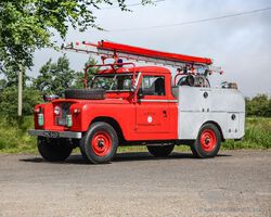1968 Land Rover 109" Series IIA Fire Engine | Ascot Racecourse | Historics Auctioneers | 25th September 2021