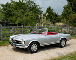1965 Mercedes-Benz 230 SL Convertible with Hardtop | Bonhams: Goodwood Revival Sale | 18 Sept 2021