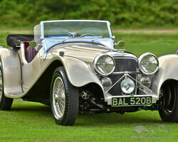 1964 Jaguar SS100 By Suffolk, Left Hand Drive.