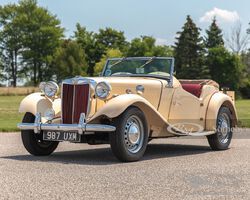 1951 MG TD  | RM Sotheby's | Auburn Fall event | 2 - 5 Sept 2021
