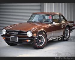 1976 Triumph TR6  | RM Sotheby's | Auburn Fall event | 2 - 5 Sept 2021