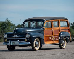 1948 Ford V-8 Super Deluxe Station Wagon  | RM Sotheby's | Auburn Fall event | 2 - 5 Sept 2021