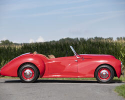 Lovely Healey Westland from 1950, number 58 of only 64