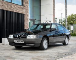 1989 Alfa Romeo 164 V6 | Ascot Racecourse | Historics Auctioneers | 25th September 2021