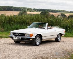 1981 Mercedes-Benz 500 SL | Ascot Racecourse | Historics Auctioneers | 25th September 2021