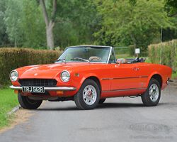 1977 Fiat 124 Sport Spider | Ascot Racecourse | Historics Auctioneers | 25th September 2021