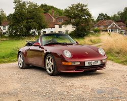 1996 Porsche 993 Carrera 3.6 Cabriolet Tiptronic | Ascot Racecourse | Historics Auctioneers | 25th September 2021