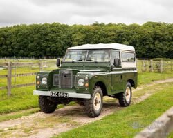 1970 Land Rover Series IIA 88’’ | Ascot Racecourse | Historics Auctioneers | 25th September 2021