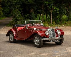 1955 MG TF | Ascot Racecourse | Historics Auctioneers | 25th September 2021