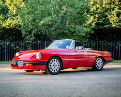 1985 Alfa Romeo 2000 Spider | Ascot Racecourse | Historics Auctioneers | 25th September 2021