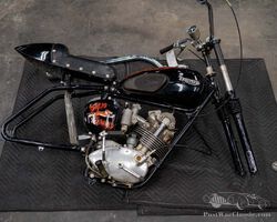 1950 Triumph Short Tracker | Christmas Around the World | Sonicbidder.com auction